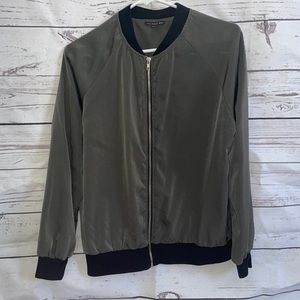 West kei Small Bomber Jacket Olive/Black